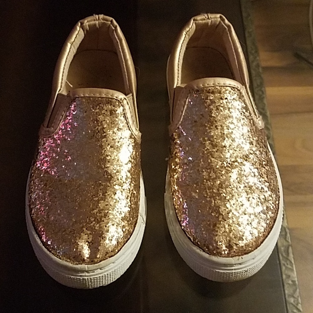 Rose Gold Sneakers